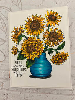 Cards by Niesey Sunflower Card 